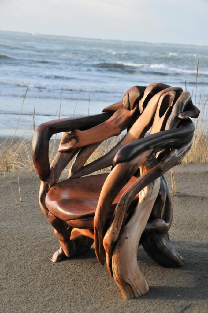 Driftwood throne