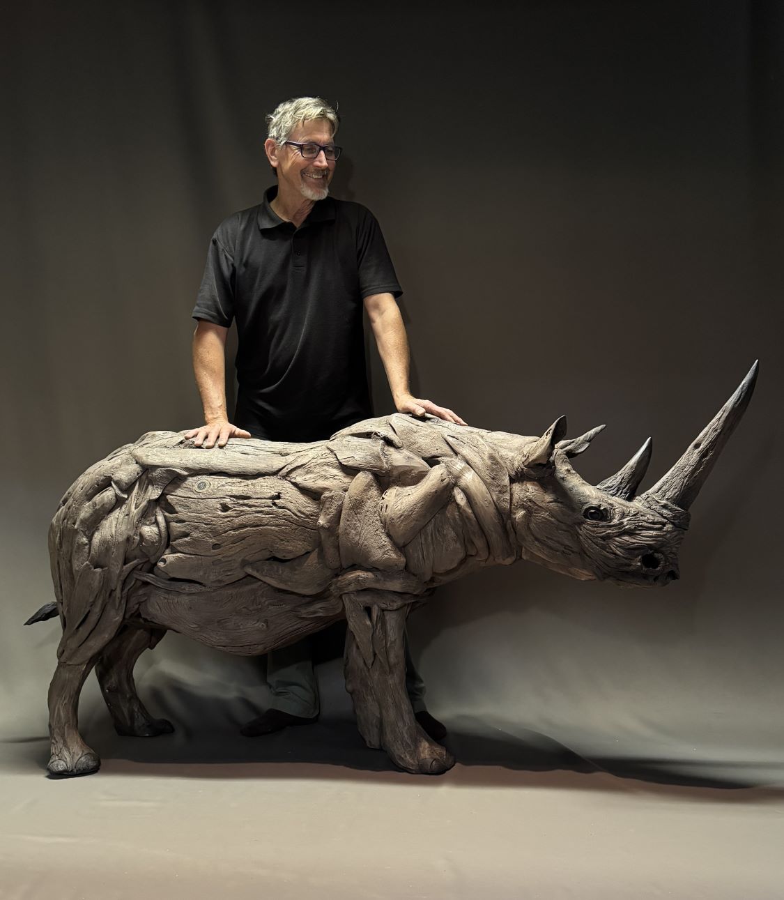 Tony Fredriksson and His Driftwood Art