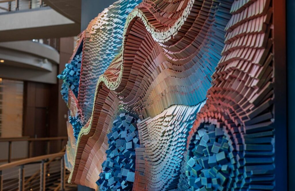 Gil Bruvel wall art piece