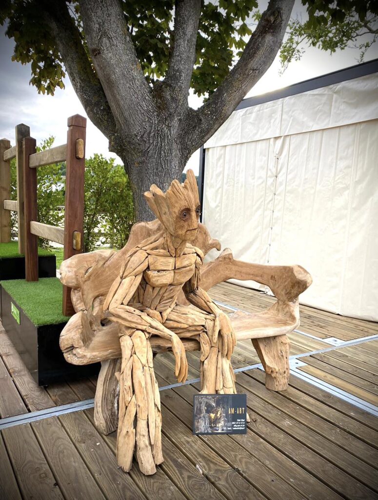 Driftwood groot sculpture