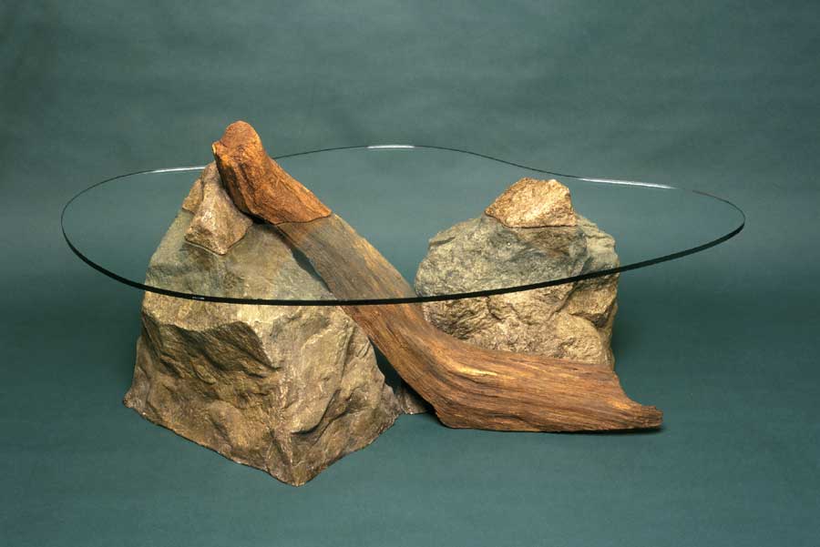 Derek Pearce rocks and branch water table