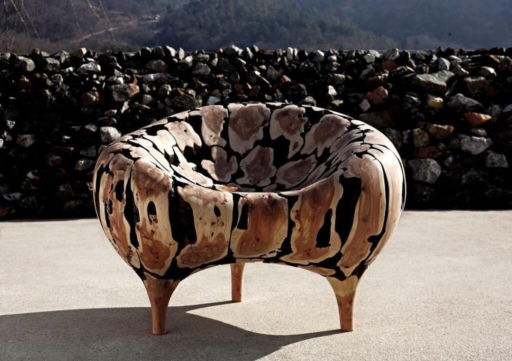 Sculptural chair