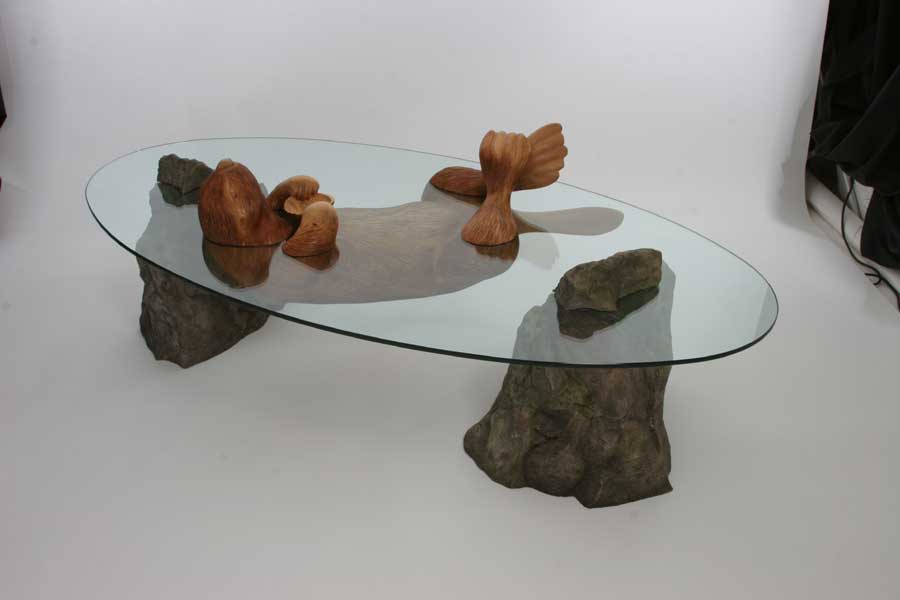 Derek Pearce sea otters table