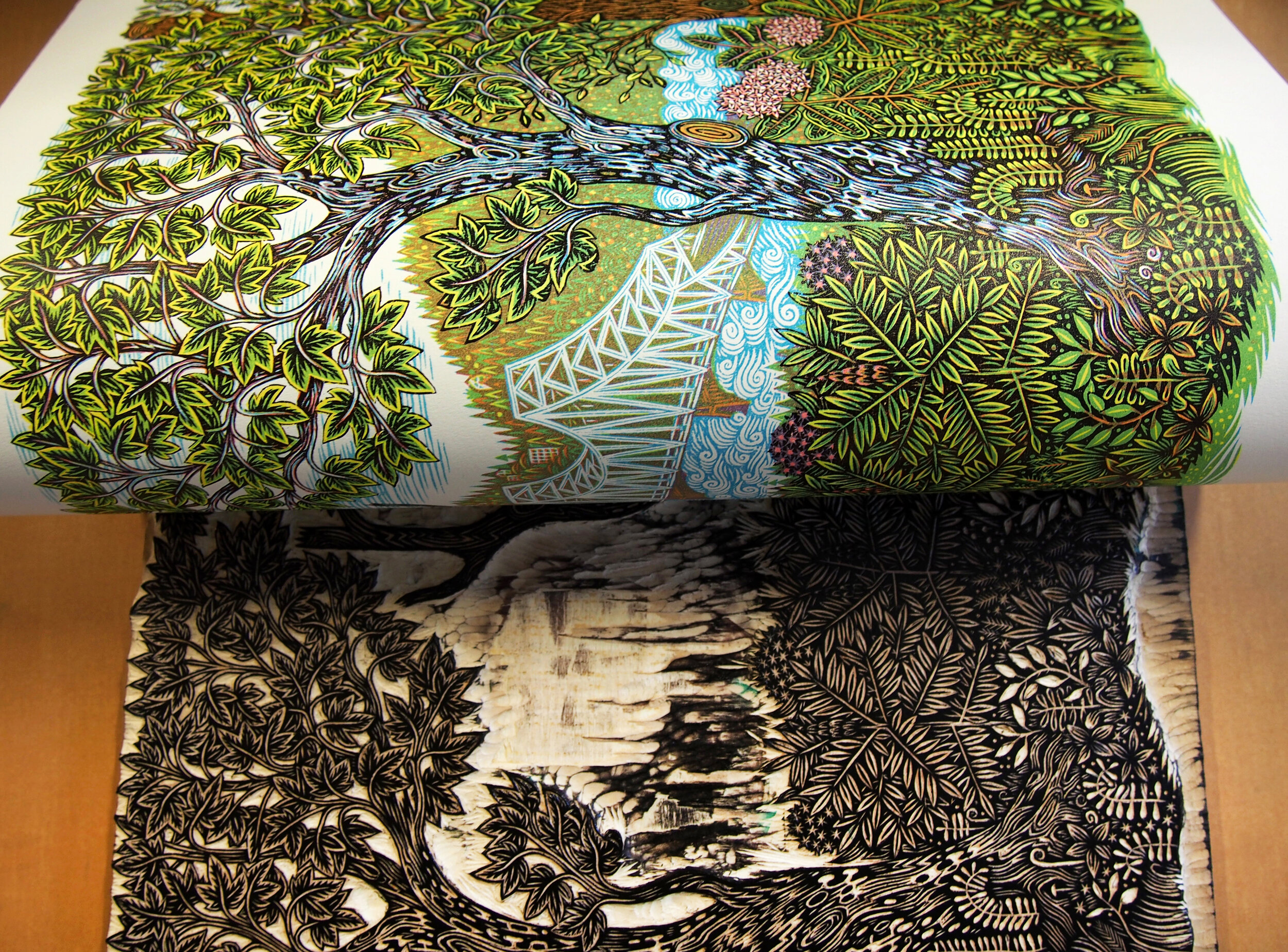 Tugboat Printshop and the Art of Modern Woodcut Editions