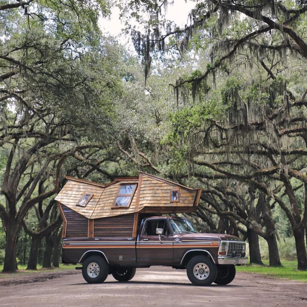 Jacob Witzling wooden camper truck