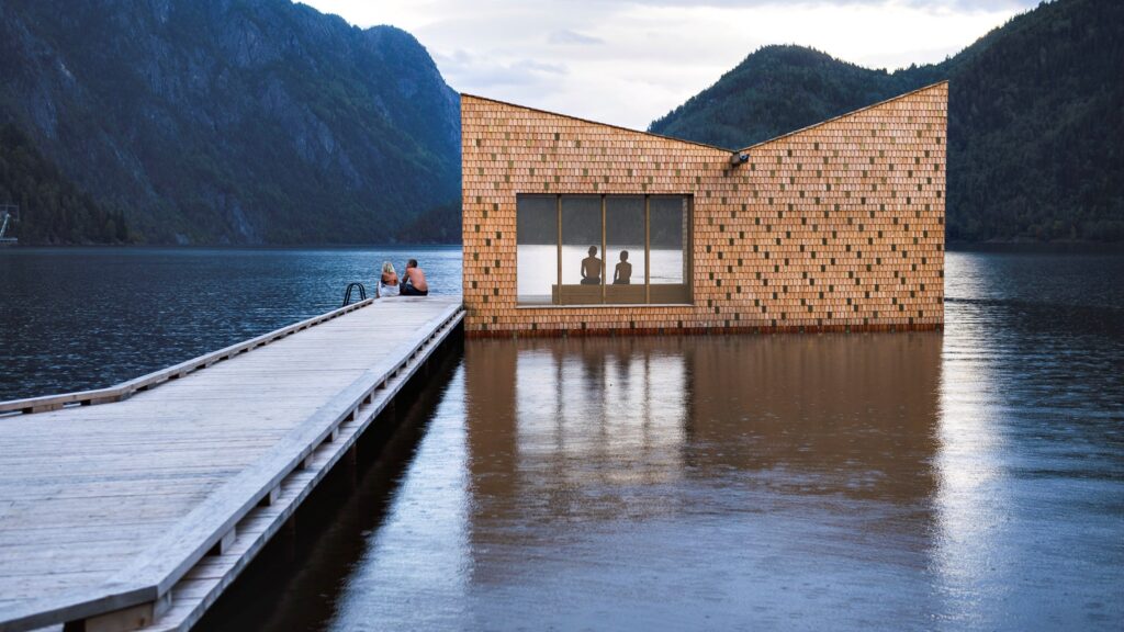 Soria Moria Sauna outside