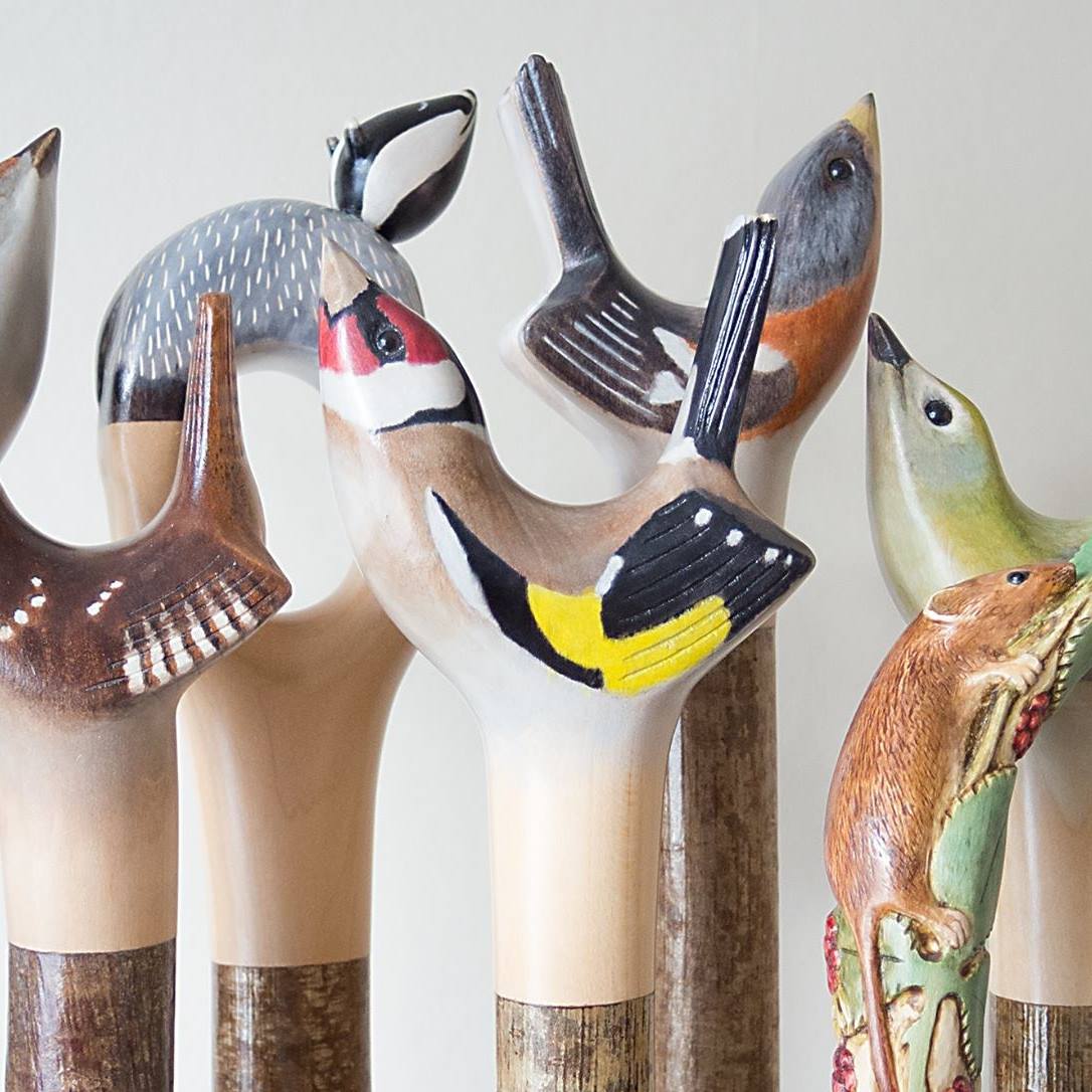 Raif Killips and the Art of the Carved Walking Stick